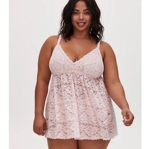 Lace Torrid Babydoll Chemise Nightie